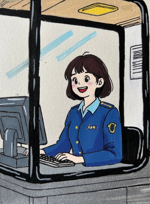 窗口里的坚守